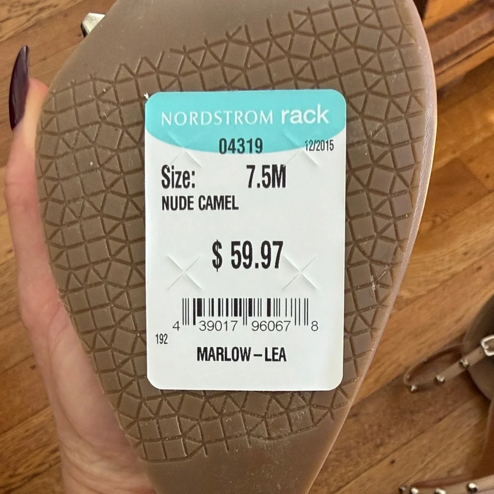 14th & Union Marlow-Lea Nude Studded Heels - Picture 2 of 2